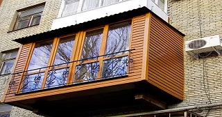 Внешняя отделка балкона Сердобск цена от 1026 руб. м/2.